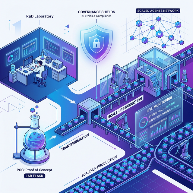 AI Agent 怎麼從試點到上線？2026 企業規模化部署的治理實戰手冊